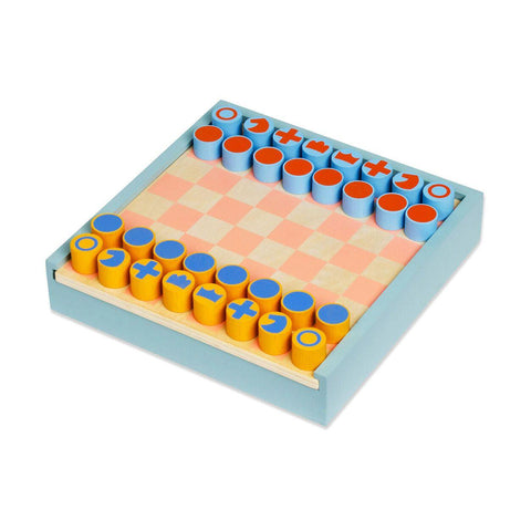 2-in-1 Chess & Checkers Set - ZEITGEIST