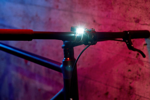 Block Bike Light Front: Green - ZEITGEIST