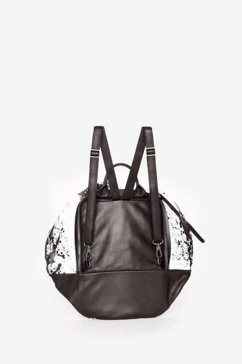 Moselle Printed Leather Backpack - ZEITGEIST