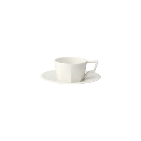 OCT Espresso Cup & Saucer (80ml) - White