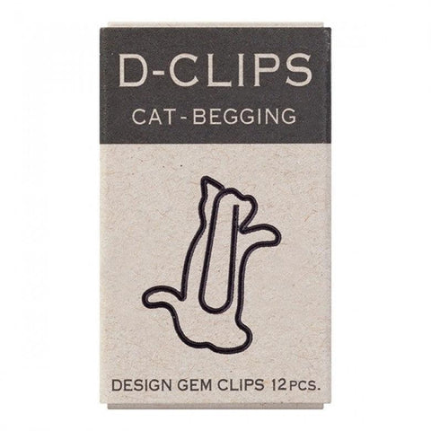 D-Clips Mini - Begging Cat - ZEITGEIST