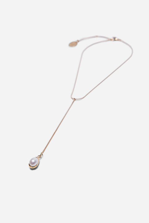 Pearl Pendulum Choker Necklace