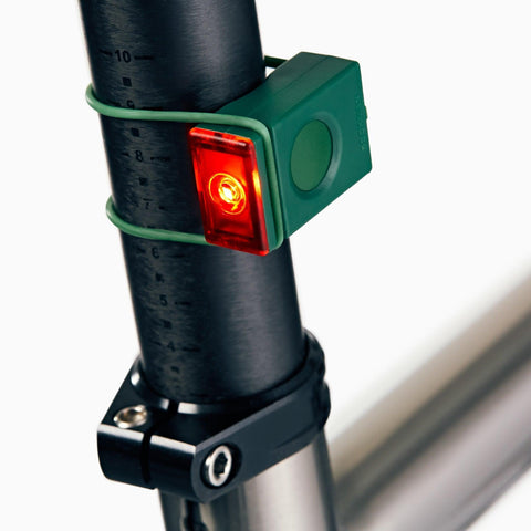 Block Bike Light Rear: Green - ZEITGEIST