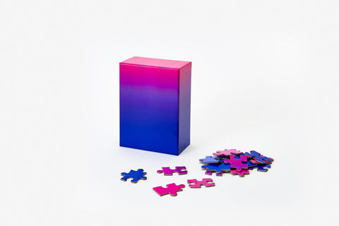 Gradient Puzzle | 100 pcs - Pink/Blue - ZEITGEIST