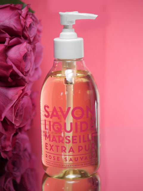 Wild Rose Liquid Soap Body & Hand Wash 300ml Liquid Soap Compagnie de Provence - der ZEITGEIST