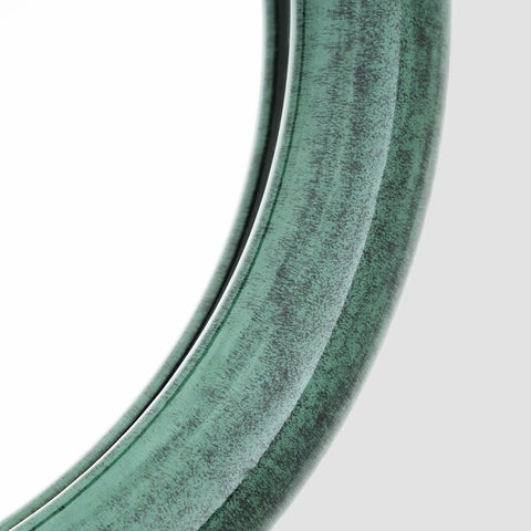 Duplum - Reactive Glaze Mirror (Electric Jade)