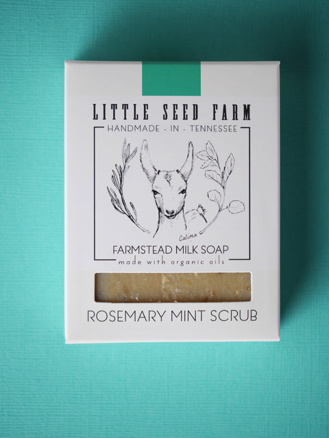 Rosemary Mint Soap Bar Soap Little Seed Farm - der ZEITGEIST