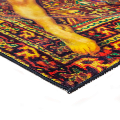 Rectangular Rug - Lady in Carpet