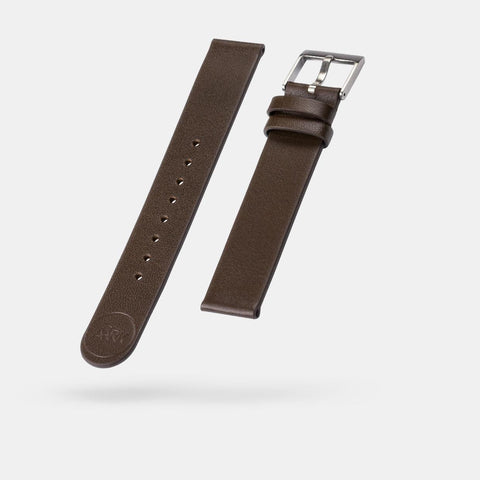 Brown Watch Strap 18mm - ZEITGEIST