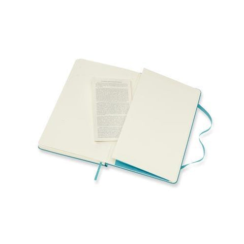 Classic Large Lined Notebook - Reef Blue - ZEITGEIST