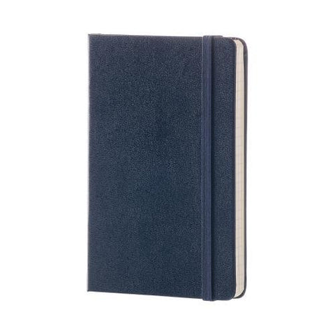 Classic Large Lined Notebook - Sapphire Blue - ZEITGEIST