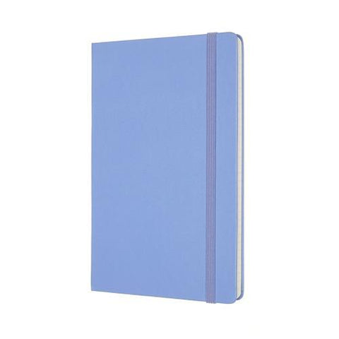 Classic Large Lined Notebook - Hydrangea Blue - ZEITGEIST