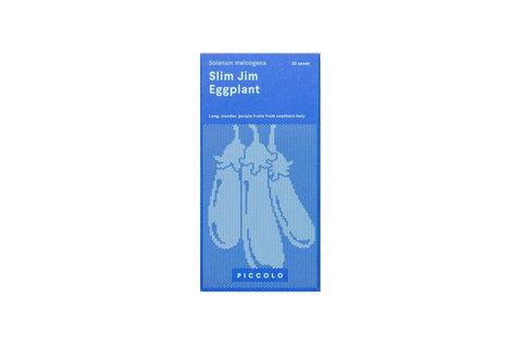 Eggplant Slim Jim Seeds - ZEITGEIST